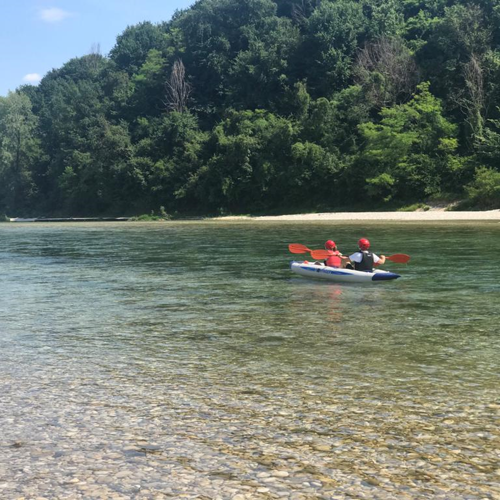 Tour on canoe